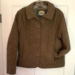 Cabela's Women's Quilted Tan Utility Jacket